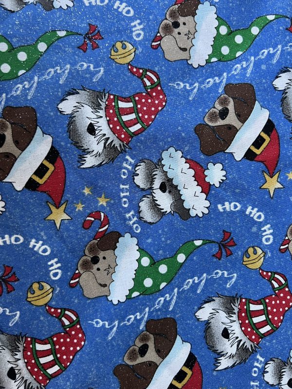 Doggy Christmas Blue