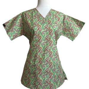 Candy Canes Scrubtop