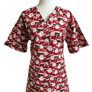 Santas Red Scrubtop