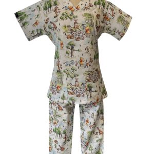 PoohSet Scrubs