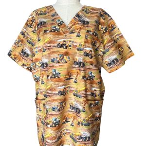 Tonka Trucks Male Scrubtop