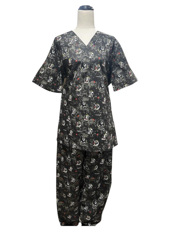 AFLMagpies Scrub Set