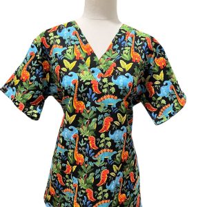 Dinosaurs ScrubTop