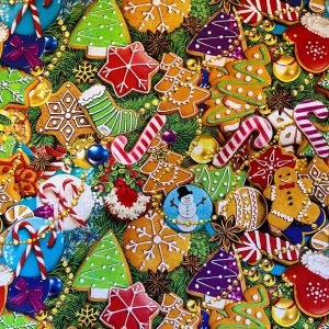 Christmas Cookie Crunch Material