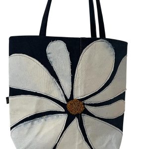 Beaded Flower Tote 2