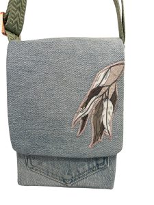 Gumleaves Green Flapbag