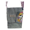 Grey Snoopy Flap Bag
